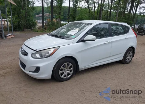 2014 Hyundai Accent Gls/Gs из США, поврежденный, VIN KMHCT5AE7EU155474